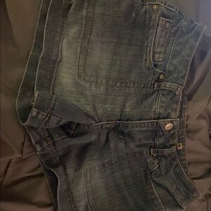 Faded Glory Blue Jean Shorts Classic Style